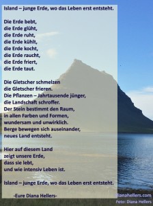 Island – junge Erde, wo das Leben erst entsteht